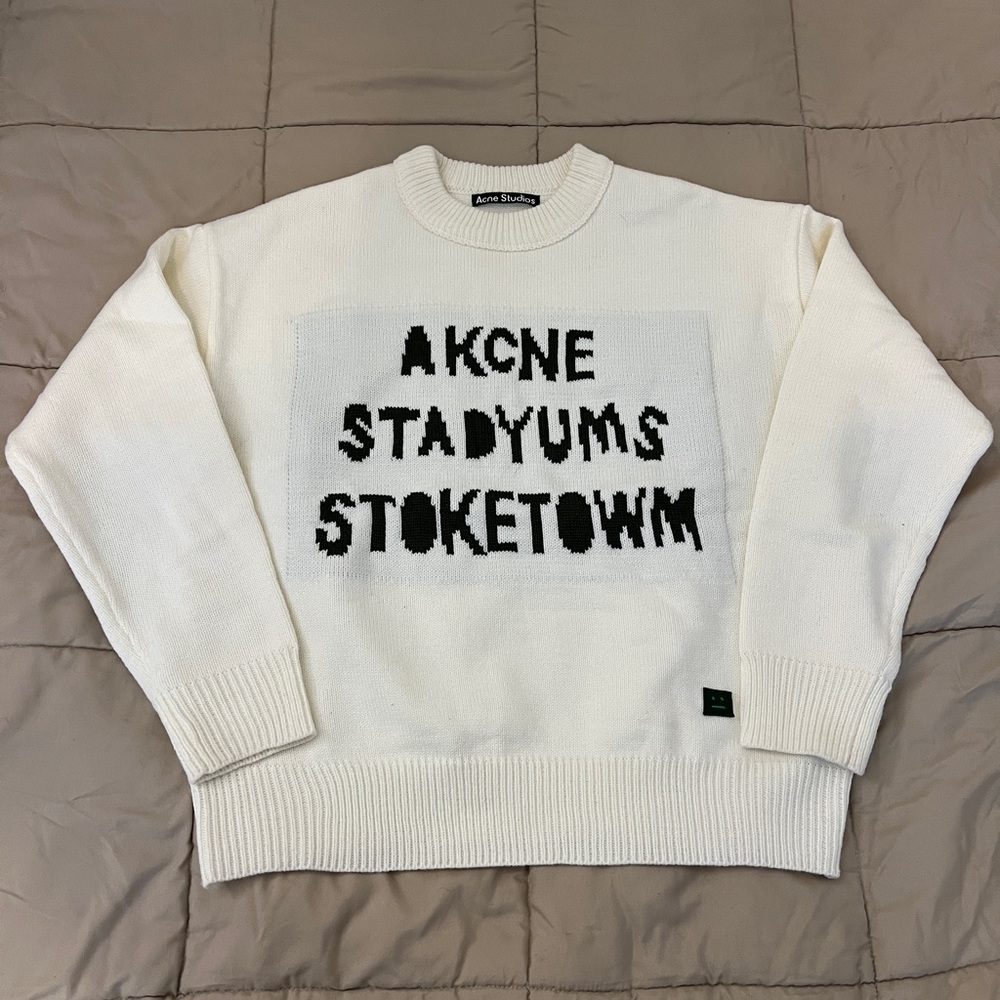 Acne Studios Stoketown Oversized Sweater Size S